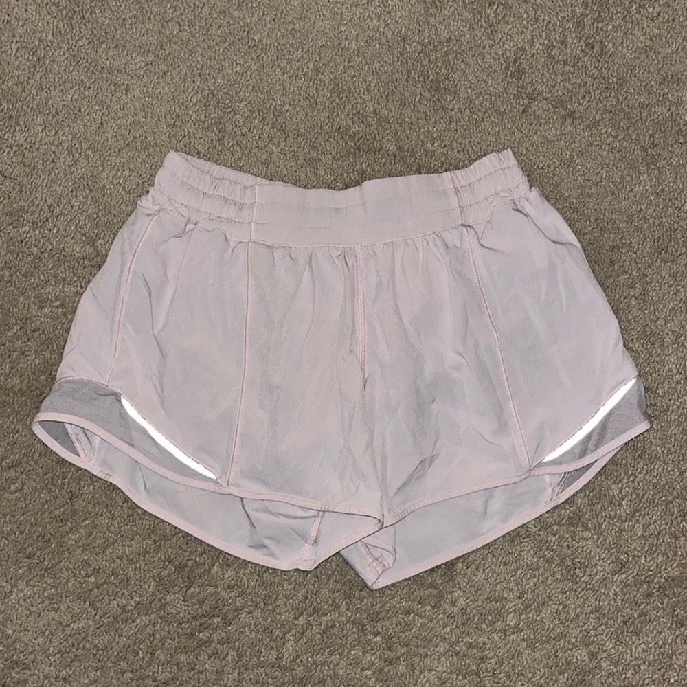 Strawberry milkshake lulu shorts! 4 inch inseam